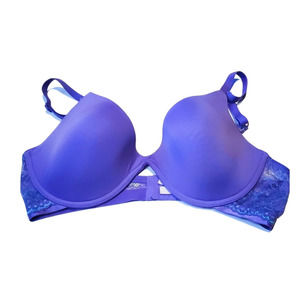 On Gossamer Bra in purple and blue 36D